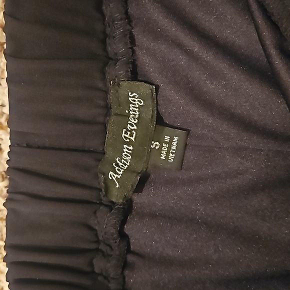 Palazzo Wide-Leg Pleated Chiffon Pants sz Small - Picture 5 of 7